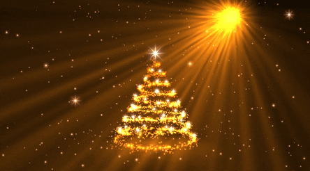 Árbol navideño de luz: Gifs eventos